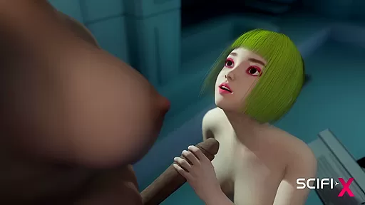 Sexy futanari fucks 18yo beauty Yuna. Sloppy deepthroat, hard cowgirl & rough doggystyle ending with a dripping finish