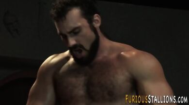 Ripped Gladiator Fucking