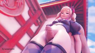 pussy rub  -hentai anime