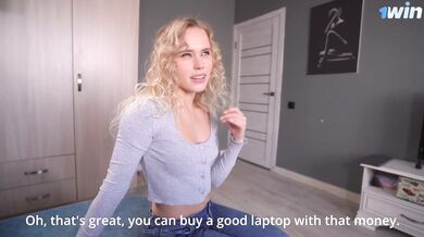 Caught my light-haired GF and her pal cheating, I had to pound them both! – Mari