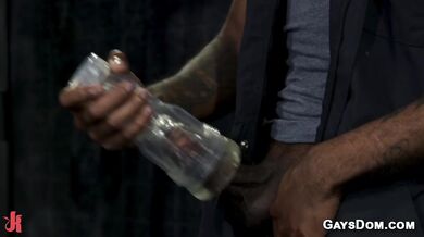 Black Pervert Bound and Punished