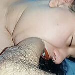 Shaking His Deep Throat On His Hard Cock, Smeared With Horniness