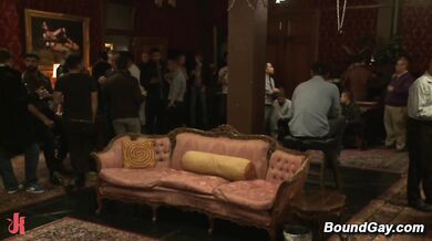 Brandon Moore Thanksgiving Gangbang and Humiliation and Punishment public party