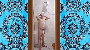 O Meu Banho Gostoso Com o Pau Duro 011