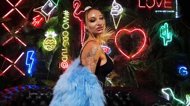 Horny Monika Fox drills all crevices with enormous dildos, ass-fuck and double p