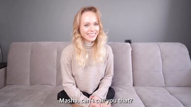 Big blond with a ample arse loves cum on her face, perfect for inexperienced por