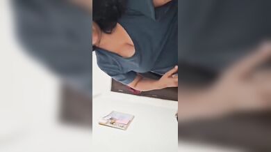 milf giving nice blowjob