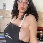 Apron Only Cooking Flan, Tits & Sweet Mess