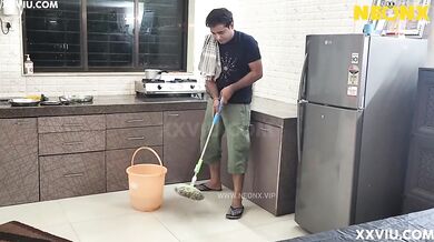 Sexy Maid Seduce Horny Owner For Sex