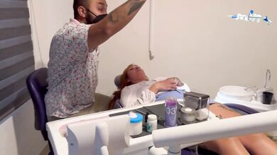 HOT LATINA DENTISTA GIVES CREAMPIE TO HER PATIENT – AMAZING PORN!