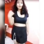 Gouthami reddy manthena having navel show at home showing huge milky boobs video