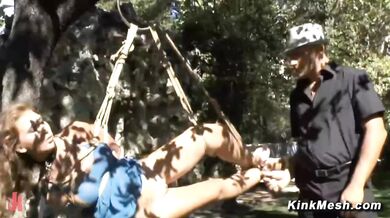 Blonde Public Humiliation and Fucking