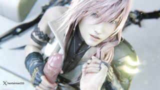 Light blowjob  -hentai anime