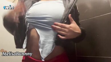 Melisa bunny caught draining in public – greatest XXX!