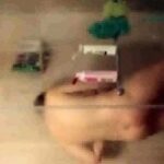 Spying on Stepmom showering and masturbating