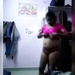 Gouthami reddy manthena removing pink blouse & black bra after sex with servant