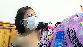 Big Tits And Open Legs Showing Her Dry Vaginal Package