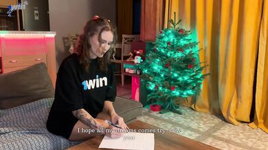 Xmas ass fucking creampie! Santa endowed me an ass-fuck cork and ripped my donk