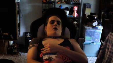 Emo Twink Crossdress Fun