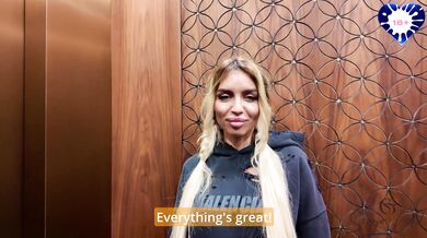 Seductive married neighbor in 4K Point of view with filthy chat and warm hardcor