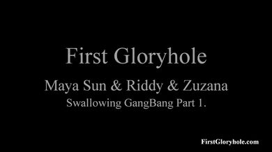 Zuzana With Maya Sun & Riddy – FirstGH, Bukkake Swap Part1 – Marry Pretty