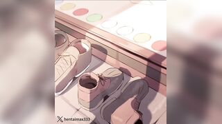 having xxx with a classmate  -hentai anime