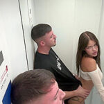 My Girlfriend And I Get Caught Having Sex In The Elevator – Rossa Vax