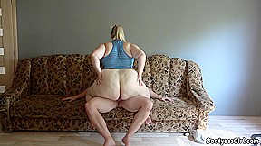 bootyassgirl Phat ass white girl gets fucked on the couch