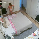IPCAM – Milf getting ready for bed