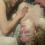 Orgy At The Vintage Birthday Party With Baby Pozzi And Sandrine Van Herpe