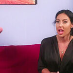 Glamorous Stockings Teasing Guy