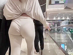 Uk candid chick with fat friend