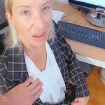 The Secretary Stella Sucks Fucks And Takes Huge Creampie To Save Her Job Full