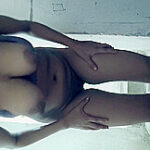 Self Fucking In Bathroom