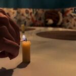 Casal apaixonado vive momento íntimo intenso culminando em creampie ardente e em