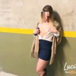 Hottest couple in garage, real public sex! – Amazing xxx blowjob.