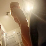 Voyeur bathroom hairy sis